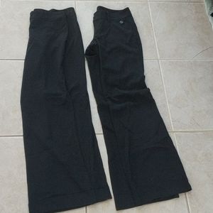 Size 9 black dress pants two pair